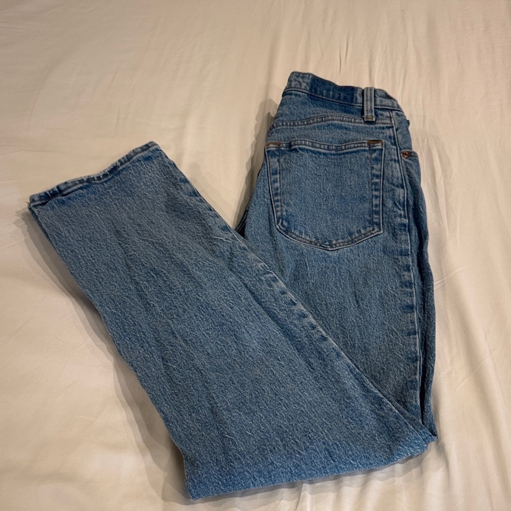 90s straight ultra high rise curve love Denim Jeans